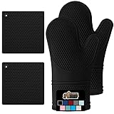 Gorilla Grip Heat Resistant Silicone Oven Mitt and