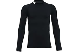 Under Armour Boys ColdGear Armour Mock Long Sleeve T-Shirt (Big Kids)