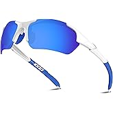 Polarized Sports Sunglasses for Men Women Youth Baseball Running Cycling Driving Fishing Tennis Golf Motor TAC UV400 TR90