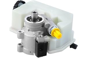 GDO 20-64610 Power Steering Pump with Reservoir for 2002-2006 Jeep Liberty 3.7L V6,Replce#96-64610 55566784 Hydraulic Steering Pump