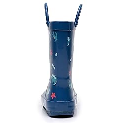 LANCDON Toddler Rain Boots for Boys and Girls