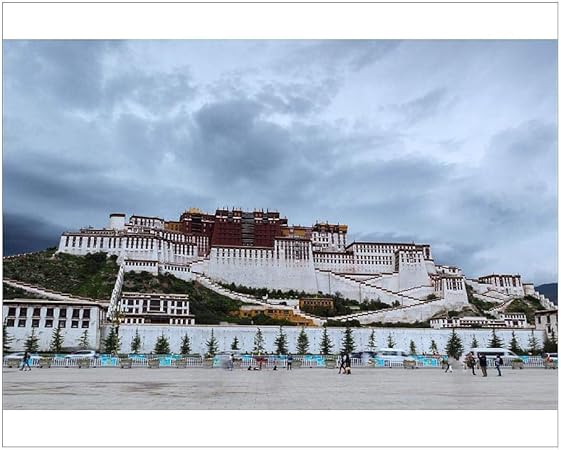 Impression Photographique Du Palais Du Potala Lhassa Tibet Chine Amazon Fr Cuisine Maison