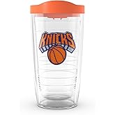 Tervis Made in USA Double Walled NBA New York Knicks Insulated Tumbler Cup Keeps Drinks Cold & Hot, 16oz, Primary Logo