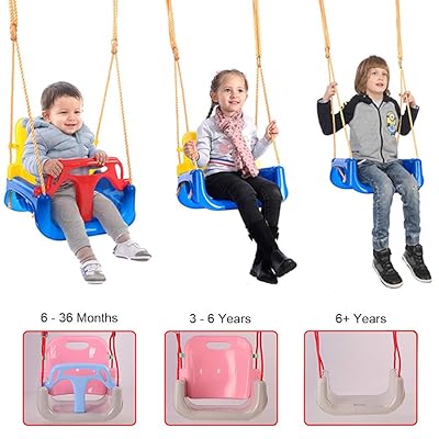 wallpapers Outdoor Playground Outdoor Kids Background 3 in 1 kids swing swing seat for baby toddler kids with adjustable ropes snug secure swing seat great for tree swing set indoor outdoor