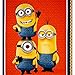 Universal Despicable Me 1 in A Minion Minion Trio 36 In. Panel Orange Fabric By The Yard