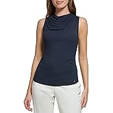 Tommy Hilfiger Sleeveless Cowl Neck Blouse