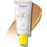 Supergoop! Glowscreen SPF 40 Tinted Sunscreen + Primer | Glowy moisturizing makeup primer filters blue light, hydration, hyal