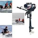 HYYKJ Outboard Motor Boat Engine, 3.5/3.6/4/6/6.5/7