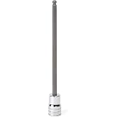 GEARWRENCH 3/8" Drive Long Ball End Hex Bit Socket, 6mm - 80444