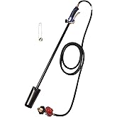 Flame King 100,000 BTU Propane Torch Kit Heavy Duty Weed Burner, 10-FT Hose Regulator Assembly, 40 inches Long