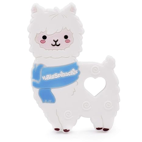 llama silicone teether
