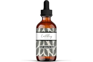Earthley Wellness Gut Health Oil, Natural Digestive & Immune Support, Anti-Inflammatory Support, Herbal Blend with Cloves & Calendula (2oz)