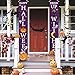 Halloween Decorations Outdoor | Happy Halloween & Drink Up Witches Halloween Signs for Front Door or Indoor Home Decor | Porch Decorations | Halloween Welcome Signs