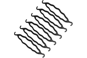 6Pcs Women Hair Accessories Twist Styling Clip Stick Bun Maker With Double Hook Convenient handled