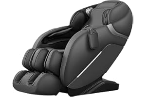 iRest SL Track Massage Chair Recliner, Full Body Massage Chair, Zero Gravity, Bluetooth Speaker, Airbags, Heating, 53.15" SL Track, Extendable Footrest and Foot Massage (Black)
