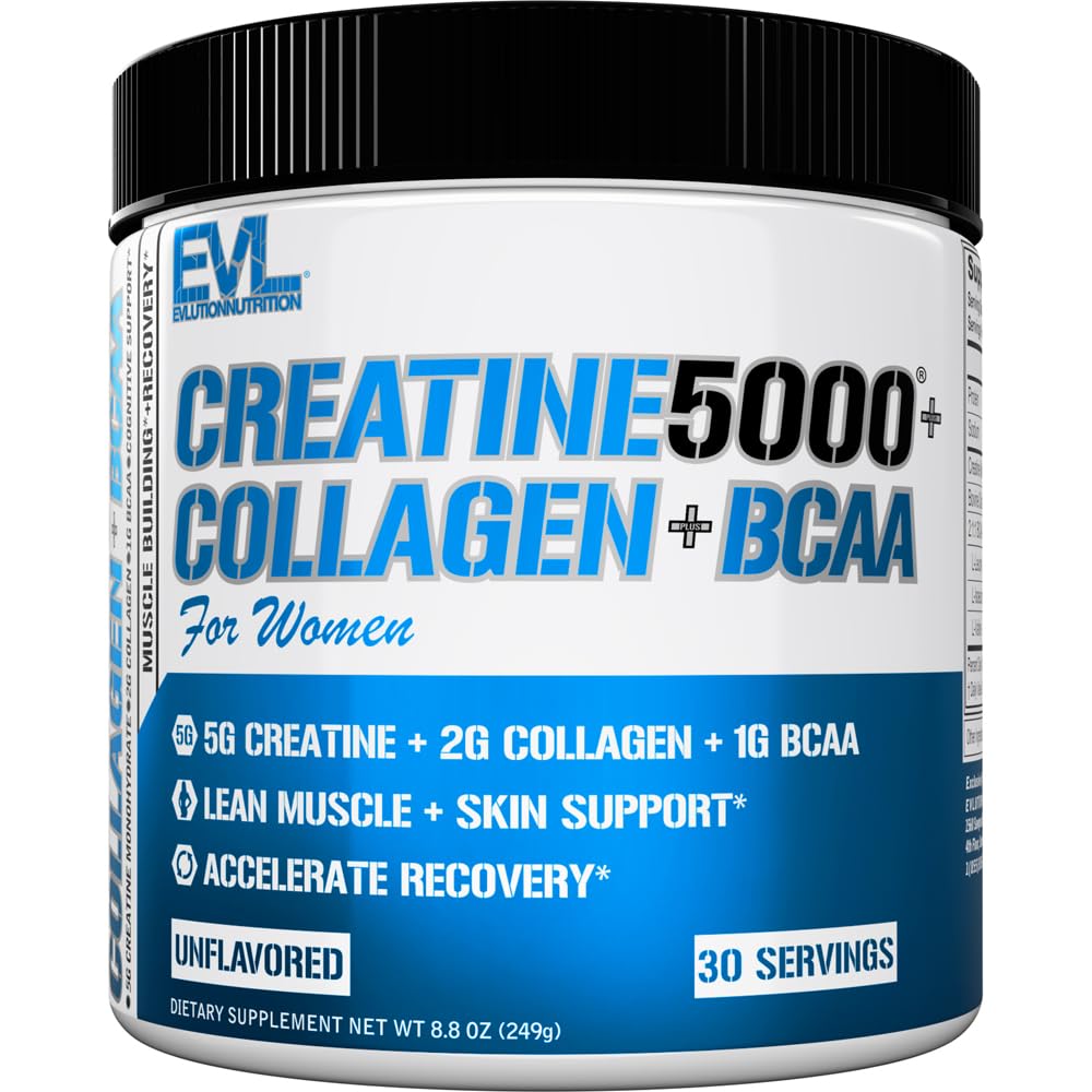Creatine5000 + Collagen + BCAA for women