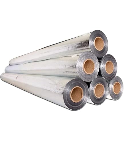 500sqft NASATEK Reflective Foam Core 1/4 Insulation Vapor Barrier 4x125NP Solid