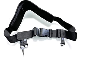 BatPower Fishing Belt Set Rod Belt Pliers Pouch for Daiwa Shimano Banax Miya Adjustable Rod Stand Up Waist Pole Holder…