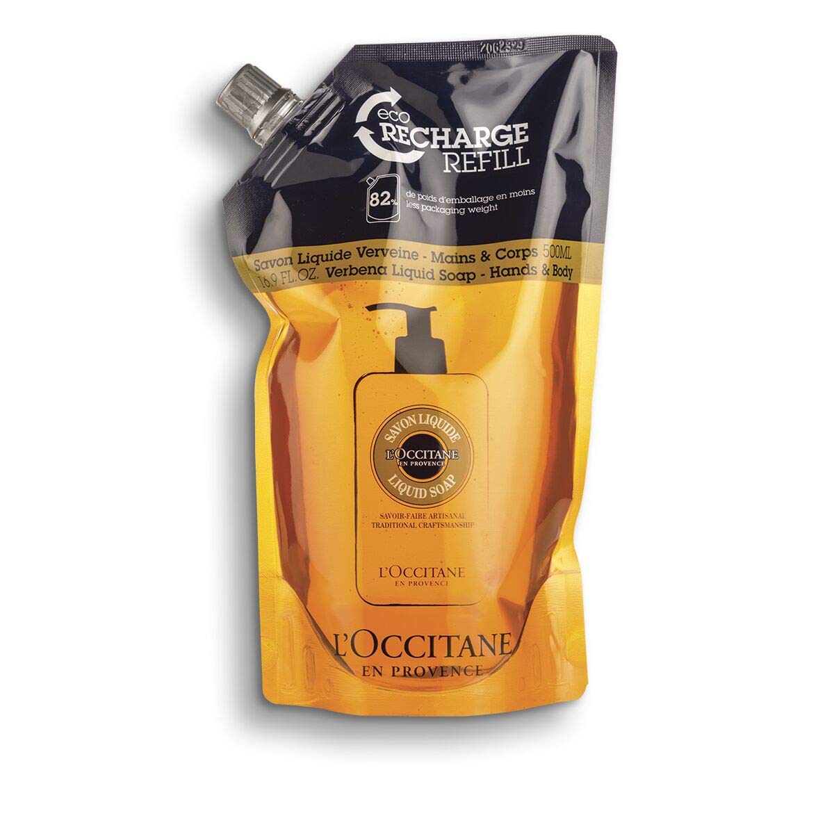 L Occitane Shea Verbena Hands Body Liquid Soap Refill 500 Ml Buy Online In Guernsey At Guernsey Desertcart Com Productid