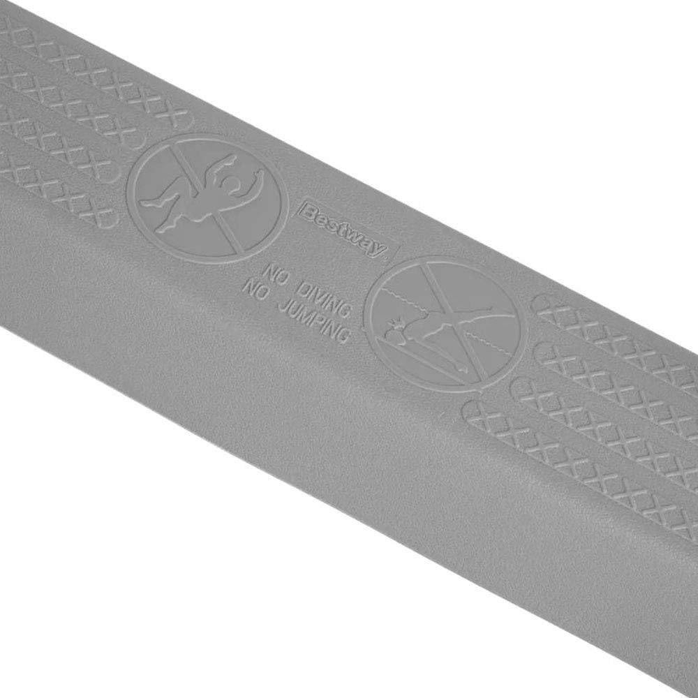 Bestway 58334E Ladder, 36" | Made for Above Ground Pools | Durable Rust-Proof Metal Frame, One Size : Garden & Outdoor