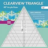 Clearview TriangleTM 60° Acrylic Ruler_12