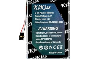 1900mAh High-Capacity Battery Compatible for Garmin nuvi 2475 2495 2545 2515 2565 2555 2595 GPS,Li-ion Polymer 0-Cycle Replac