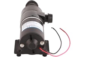 Marine Self Priming Macerator Pump with Run Dry for Yacht Boat, Stainless Steel Cutter Ideal for Marine Holding Tanks, 18590‑