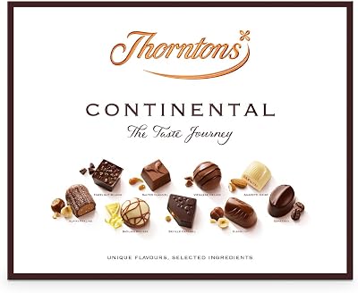 Thorntons Continental Chocolate Gift Box 454g for Women Men Christmas Valentines