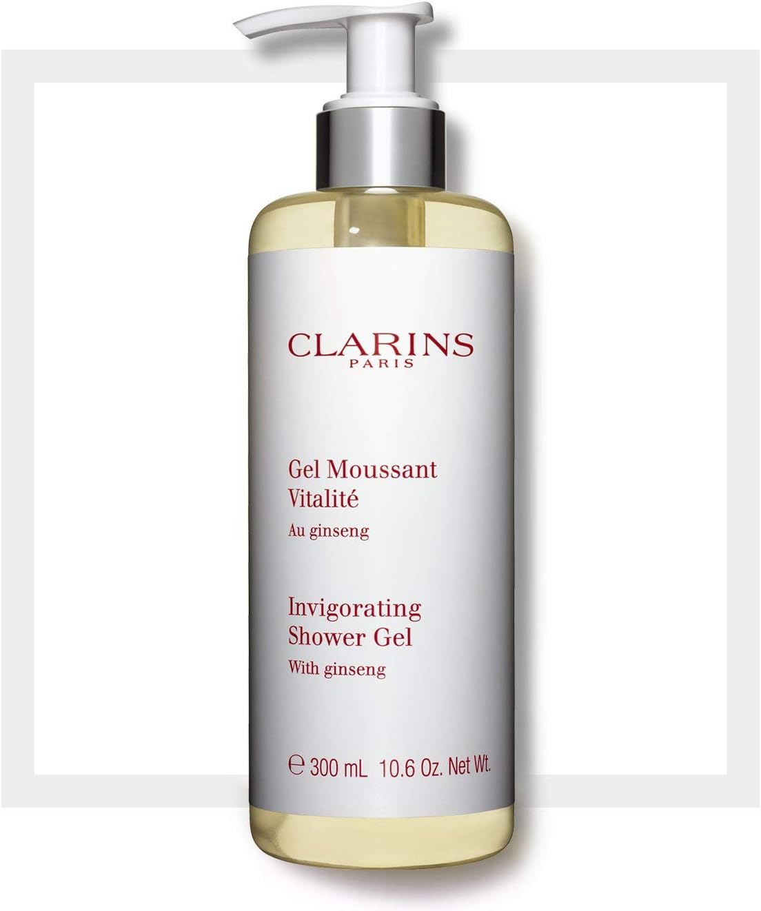 Clarins Invigorating Shower Gel with Ginseng 10.6 Ounces/300 Ml Buy