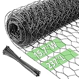 Chicken Wire 15.7 in x 237 in Poultry Wire Netting