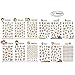 12 Sheets Cute Cartoon Lovely Girls Scrapbooking Diary, Lovely Girls Diary Book Sticker, Album Phone Sticker Adhesive