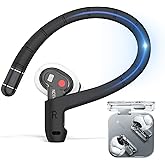 Anti-Slip Ear Hooks for Nothing Ear 3 Earbuds (2025), Comfortable Fit | Sports Anti-Loss | Soft Memory Titanium Alloy Ear Hooks Compatible for Nothing Ear (3) Wireless Earbuds with Lanyard (Black)