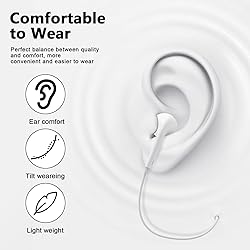 2 Pack USB C Headphones for iPhone 17 16 15, Type C