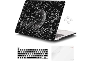 iCasso case for MacBook Pro 13 inch Case A1706 (Moon & Constellation)