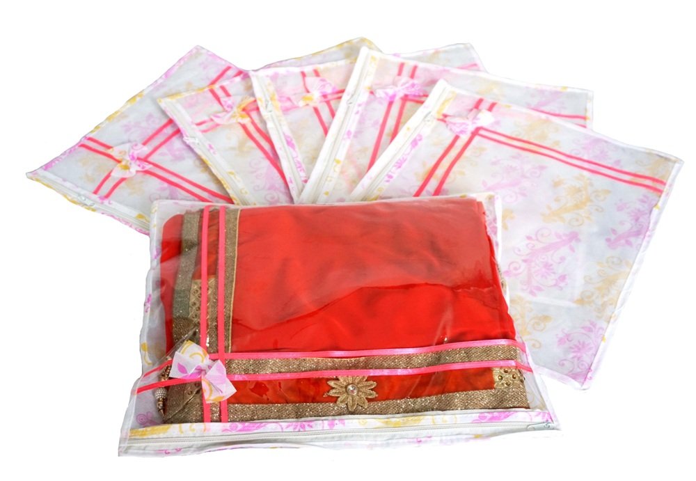 Prem Industries Non Woven Designer Bow Packing Saree Cover Lahenga