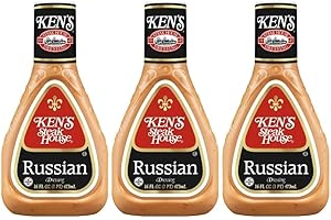 Ken's Steak House Russian Dressing (16 Ounce, Pack of 3)