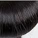 Luduna Brazilian Hair Straight Hair 3 Bundles 8a 100% Unprocessed Human Hair Bundles Remy Hair (8 10 12, Natural Color)