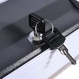 TourKing Dictionary Secret Safe Box with Key Portable Stash Lockable Book for view 9
