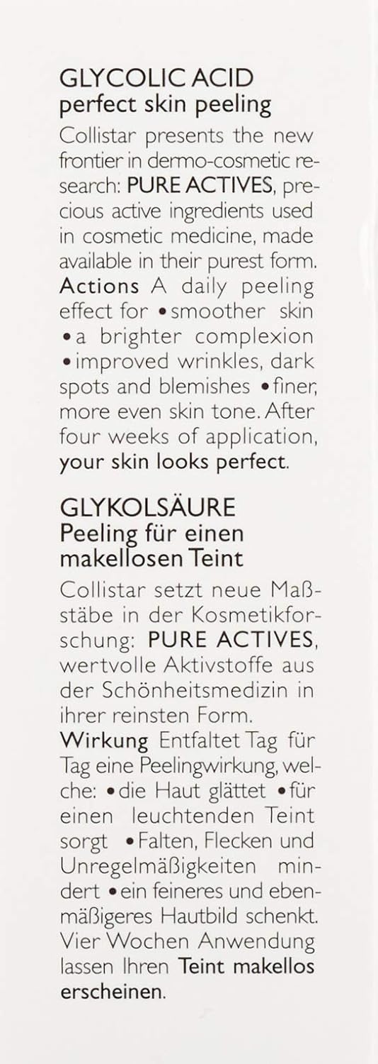 collistar glycolic acid peeling lotion