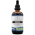 Secrets of the Tribe OSHA Alcohol-Free Liquid Extract, Responsibly farmed OSHA (Ligusticum porteri) Dried Root 4 FL OZ