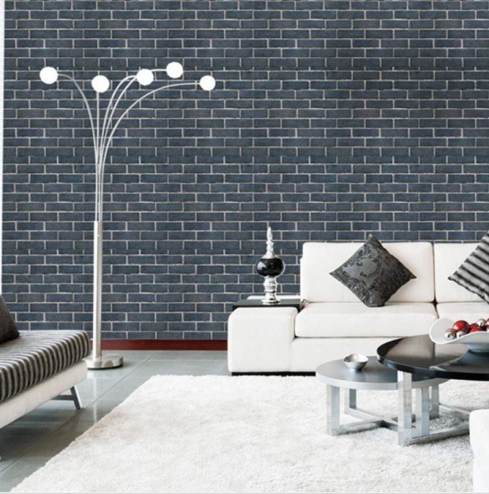 Hndrkj 3D Wallpaper 3D Self-Adhesive Wallpaper Background Wall Simulation Rock-Pattern Brick Wallpaper Wall Sticker Restaurant Decoration Living Room Sticker