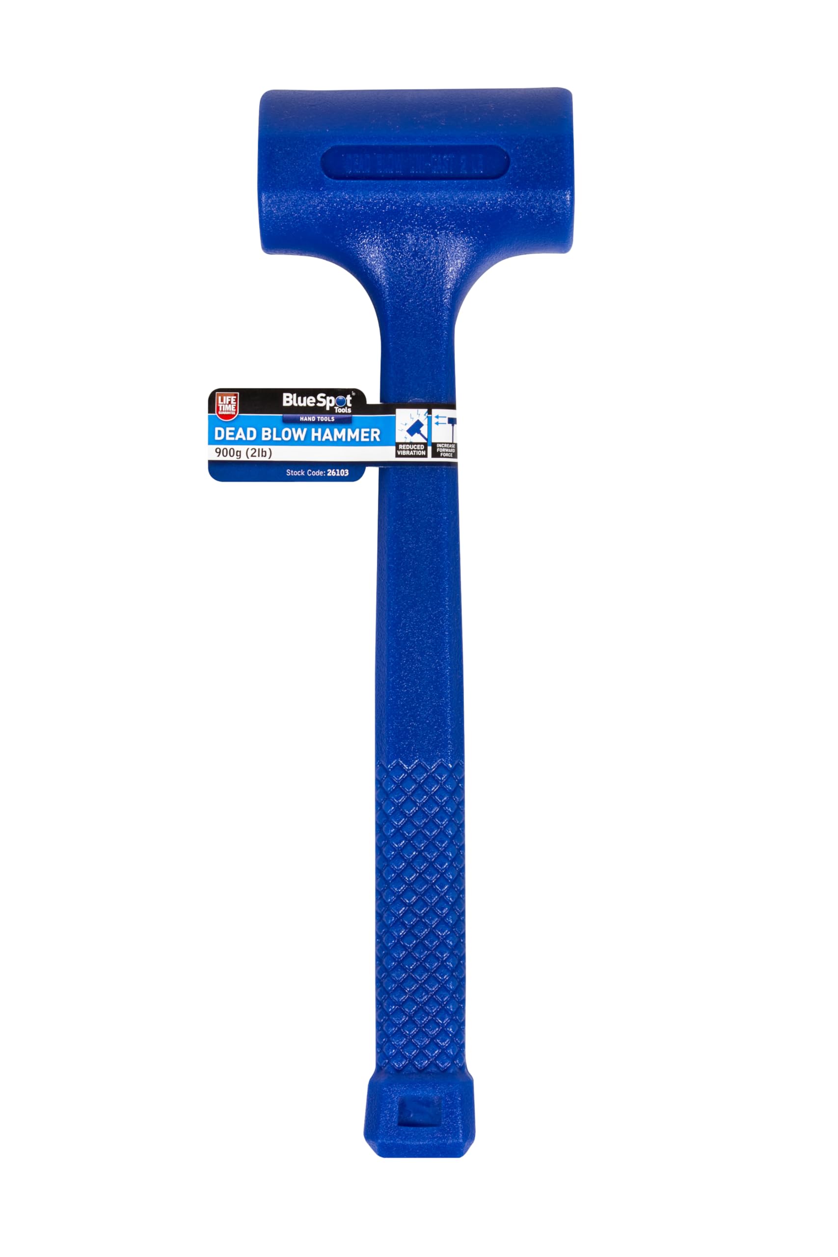 Blue Spot Tools 26103 Dead Blow Hammer 900g (2LB)