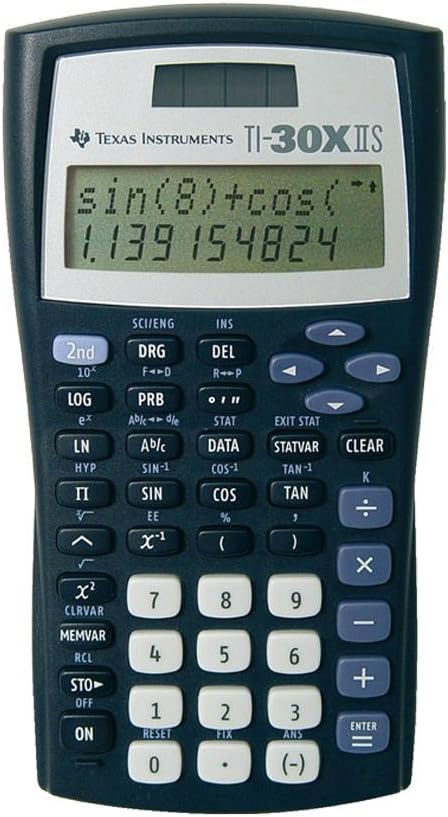 TI-30XIIS + Calculator Case by SafeCase + Extended Warranty, Black - Image 3