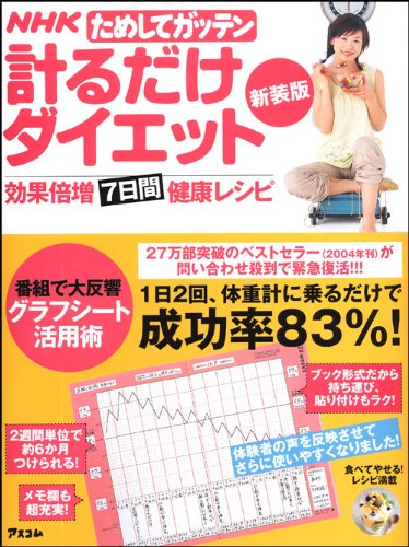 ｎｈｋためしてガッテン 計るだけダイエット新装版 効果倍増7日間健康レシピ Nhk科学 環境番組部 アスコム 本 通販 Amazon