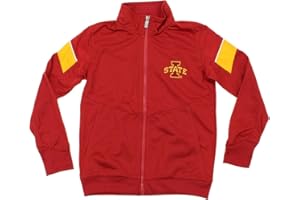 Outerstuff NCAA Big Boys Youth (8-20) Precision Zip Up Track Jacket, Various Teams