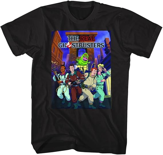 Amazon.com: Ghostbusters Mens Poster-Ish T-Shirt: Clothing