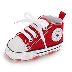 KKIIDDSS Unisex Baby Girls Boys Canvas High-top
