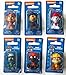 Nickelodeon Paw Patrol Mini Figurine/Cake Toppers ~ set of 6 Rocky, Zuma, Skye, Rubble, Marshall & Chase
