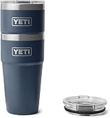 YETI Rambler 20 oz Stackable Cup with MagSlider Navy view 3