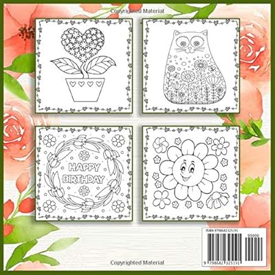 Amazon Flowers 花 こどもの塗り絵 塗り絵 こども ストレス解消とリラクゼーションのための 100ページ 花の塗り絵 抗ストレス 風乃 カースティーン Painting